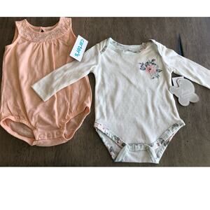 Carter's and Baby Essential Two Piece Onesie Bundle - 9